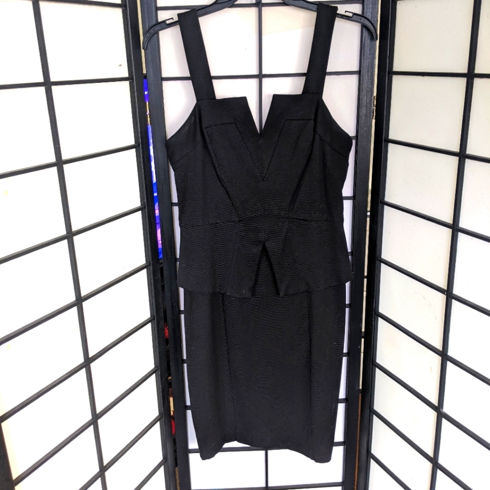 White House Black Market Peplum dress